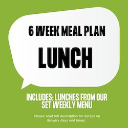 6 Week Meal Plan  - Lunch Only