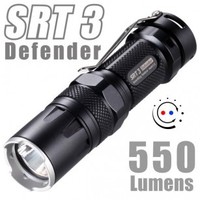 Camping equipment: Nitecore SRT3 Defender LED torch