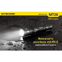 Camping equipment: Nitecore MT26 Led Torch