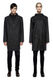 Rains - long jacket, black - trouble &. Fox + sidecar mens &. Womens clothing online - new zealand