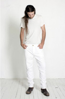Clothing: Rollas - norm jeans, white current - trouble &. Fox + sidecar mens &. Womens clothing online - new zealand