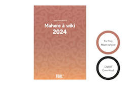 Stationery: 2024 Mahere Ä wiki (Te Reo MÄori) Digital File