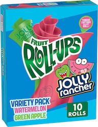 General store operation - mainly grocery: Betty Crocker Fruit Roll Ups Jolly Rancher Variety 10 pack (Best Before 2 May 2023)