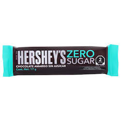 General store operation - mainly grocery: Hersheys Chocolate Amargo Zero Sugar 50% Cacao 17g