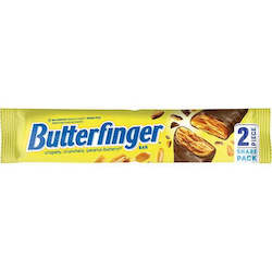 General store operation - mainly grocery: Butterfinger 2 Piece 3.7oz/104.8g