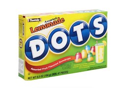General store operation - mainly grocery: Tootsie Dots Lemonade TBX 6.5oz/184g