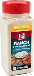 McCormick Ranch 3-in-1 Seasoning Dip and Salad Dressing Mix 17oz/481g