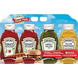 General store operation - mainly grocery: Heinz Picnic Pack 4pk@92oz/2.61kg
