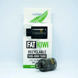 In-store retail support services: Fat Kiwi - Recyclable Sub-Ohm Tank