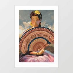Artist: 'Muscle Mary' Art Print by Vertigo Artography