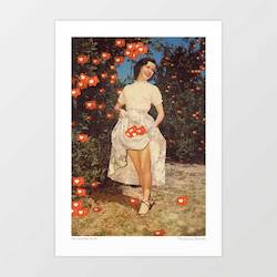 Artist: 'The orchard of me' Art Print by Vertigo Artography