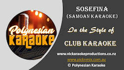 PK011 - Club Karaoke - Sosefina (Samoan Karaoke