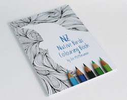 Nz Native Birds Colouring Book By Joe Mcmenamin Colouring Book: NZ NATIVE BIRDS COLOURING BOOK BY JOE MCMENAMIN