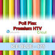 Ice Blue 475 Poli Flex HTV Iron-on
