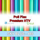 Sky Blue 465 Poli Flex HTV Iron-on