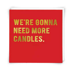 New Arrivals: Card - More Candles