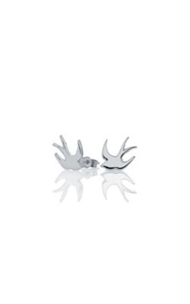 Jewellery: Meadowlark Swallow stud earrings from Walker and Hall Jeweller - Walker & Hall