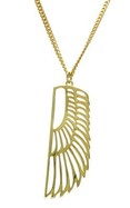 Zoe & Morgan 9ct Isis Wing small necklace from Walker and Hall Jeweller - Wa…