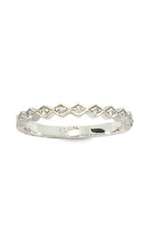 Jewellery: 18ct white gold fancy diamond band from Walker and Hall Jeweller - Walker & Hall