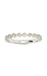 18ct white gold fancy diamond band from Walker and Hall Jeweller - Walker & Hall