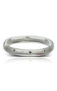 18ct white gold .08ct diamond band from Walker and Hall Jeweller - Walker & Hall
