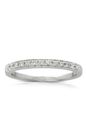 18ct white gold .19ct diamond band from Walker and Hall Jeweller - Walker & Hall
