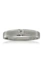 18ct white gold .08ct diamond couple ring - ladies from Walker and Hall Jeweller - Walker & Hall