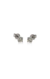 18ct white gold .50ct diamond studs from Walker and Hall Jeweller - Walker & Hall