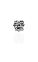 Tikitoon Sterling silver Speak no evil bead from Walker and Hall Jeweller - Walk…
