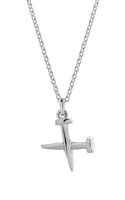 Jewellery: Meadowlark Crossed nail charm necklace from Walker and Hall Jeweller - Walker & Hall
