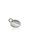 Sterling silver disc pendant from Walker and Hall Jeweller - Walker & Hall