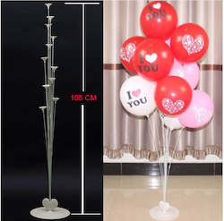 Party Supplies: 2 Sets 105CM  Balloon Stand Kit  rack for Birthday Decorations, Wedding party