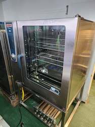 Equipment repair and maintenance: APS817 RATIONAL SCCWE102 20 Tray Gas Combi Oven Care Control With Stand And Warranty