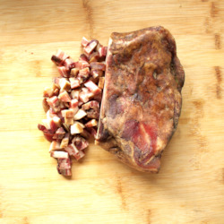 Meat wholesaling - except canned, cured or smoked poultry or rabbit meat: Kurobuta Guanciale