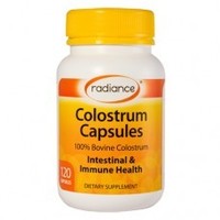 Health supplement: Colostrum 120 Capsules Radiance