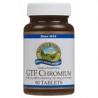 Health supplement: Nature's Sunshine GTF Chromium 90 tabs