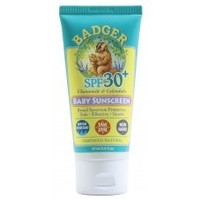 Health supplement: Badger SPF 30+ Baby Sunscreen 87ml Badger