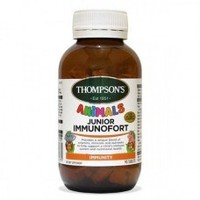 Health supplement: Thompsons Junior Immunofort chewable tabs Thompsons