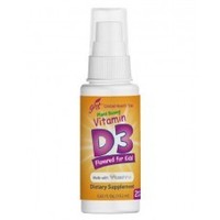 Health supplement: GHT Vitamin D3 Liquid Spray Kids (naturally flavoured) - 200IU 19.2mls Global Health Trax