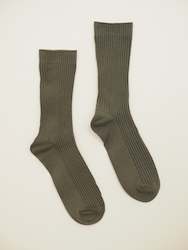 Socks: S O K K E N Twilight socks - Pesto