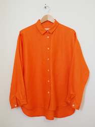 Tops: Tosca shirt - Oranje
