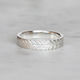 Wide Silver Fern Ring