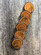Boulton Apricot Coasters (90mm)