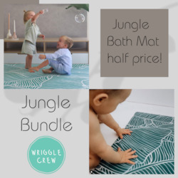 Bundle - Jungle Play Mat/ Bath Mat