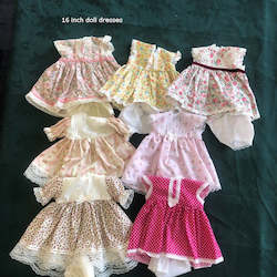 Dolls Clothing: Pink Doll Dresses