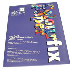 Artist supply: Colourfix 10 Sheets Assorted Cool 9x12