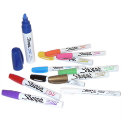 Artist supply: Sharpie Oil-Based Paint Markers