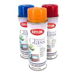 Artist supply: Krylon Stained Glass Color