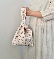 Japanese Style Rosebud Knot Bag