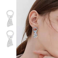Internet only: Pop Can Pull Ring Earrings